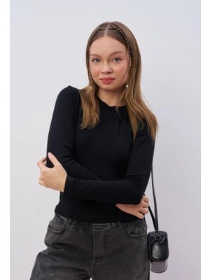 Loco Loco Buzy Uzun Kol Badi - Siyah