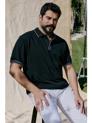 Altınyıldız Classics %100 Pamuk Slim Fit Dar Kesim Polo Yaka Tişört