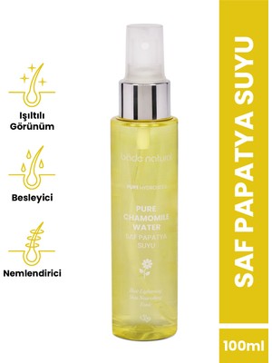 Bade Natural Papatya Suyu Saç Toniği 100 ml Saç Açıcı Doğal  Besleyici Form