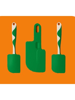 Ikea 3 Lü Set Spatula Yeşil Şık ve Pratik