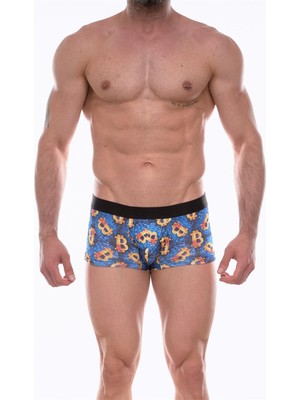 Beruflic Erkek  Desenli Boxer