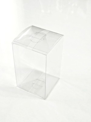 Özbience Şeffaf Asetat Kutu 5X5X8 cm 10'lu Paket, Konsept Hediyelik Kutular