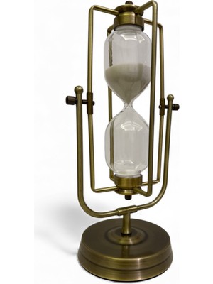 Frk Dekoratif Metal Kum Saati