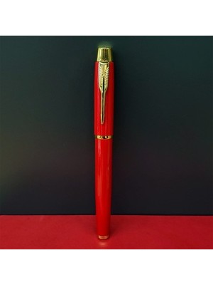 Askımo Metal Kırmızı Roller Kalem