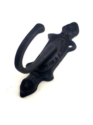 Skygo Antika Tarz Dekoratif Pirinç Perdelik Askı -  Oksit