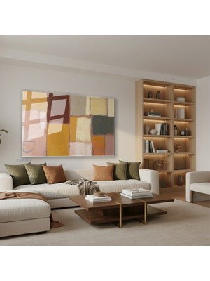 Tablonhazır Yatay Cam Tablo Salon Duvar Tablosu Yatay Cam Geometriksekiller7 Yeni Ev Hediyesi Ofis Tablosu