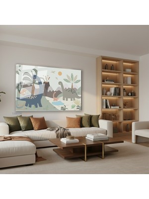 Tablonhazır Yatay Cam Tablo Salon Duvar Tablosu Yatay Cam Cocukodasidinazor Yeni Ev Hediyesi Ofis Tablosu