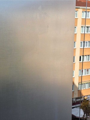 Başak Ev Tekstili Dekoratif Şeffaf Cam Folyosu | Kendinden Yapışkanlı – Buzlu Cam Görünüm