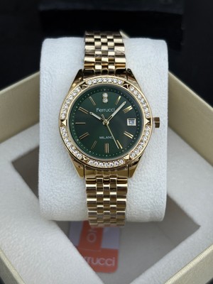 Ferrucci Milano Kadın Kol Saati Su Geçirmez Makine Garantili