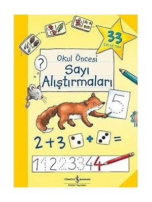 İş Bankası Kültür Yayınları Okul Öncesi Sayı Alıştırmaları + Yaratıcı Zeka Geliştirme - Etkinlik Kitabı (5-6 Yaş) + 5 Kitap Set