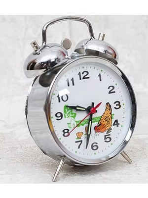 Bsre Çalar Saat - Nostaljik Kurmalı Horozlu - Büyük Boy