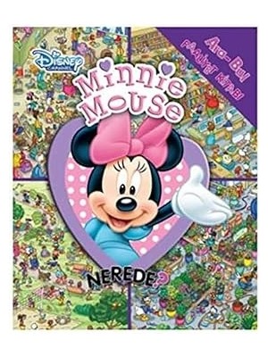 Doğan Egmont Yayıncılık Disney Minnie Mouse - Nerede: Ara - Bul Faaliyet Kitabı + Karcan Ile Mercan + Köpek Adam Çıkartma Kitabı + 29 Kitap Set
