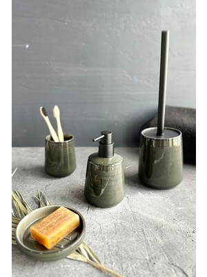 Özbience Pratik ve Şık 4'lü Banyo Seti, Temizlik ve Düzen Sağlar