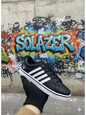 Solazer Erkek Beyaz Ortopedik Kaymaz Taban Günlük Sneaker 058