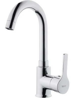 Özbience Modern Kuğu Tasarımlı Lavabo Bataryası, Şık ve Dayanıklı Kullanım Sağlar