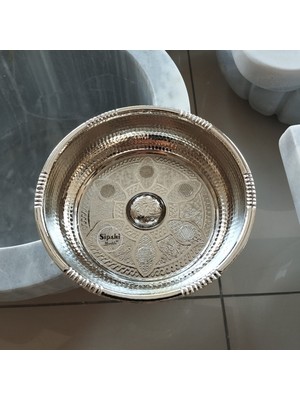 Özbience Krom Kaplama Osmanlı Hamam Tası, Şık ve Dayanıklı Banyo Aksesuarı