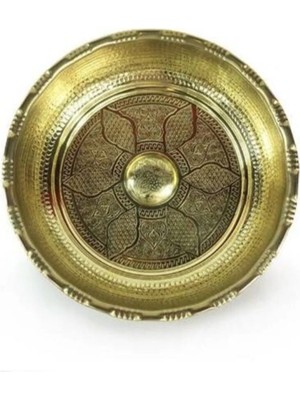 Özbience Bakır Hamam Tası Sarı, Geleneksel Osmanlı Tarzında Banyo Şıklığı