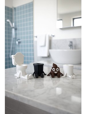 Özbience Renkli ve Eğlenceli 4'lü Banyo Seti, Keyifli Anlar Için Mükemmel