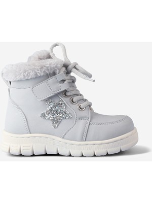 Vicco Punto Kürklü Kız Okul Öncesi Gri Bot