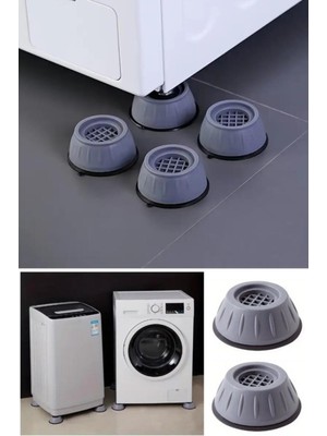 Özbience 4'lü Gürültü ve Kaymaz Titreşim Engelleyici Kauçuk Ayak Pedleri