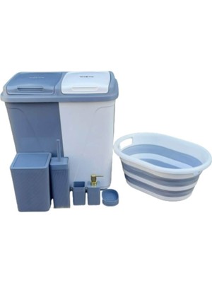 Özbience 7 Parça Banyo ve Çeyiz Seti, Şık ve Kullanışlı Ev Dekorasyonu