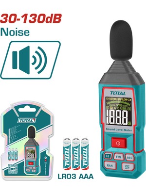 Dijital Ses Seviyesi Ölçme Cihazı Yüksek Kalite TETSL031 Nms Hırdavat