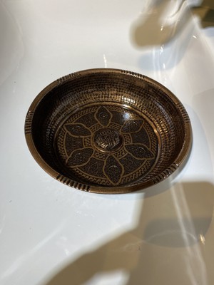 Özbience El Işçiliği Bakır Hamam Tası, Motifli ve Şık Tasarım