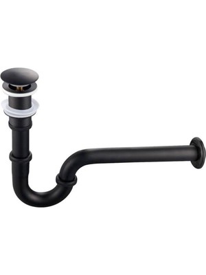 Özbience Pratik ve Şık Paslanmaz Çek Valfi Lavabo Sifonu