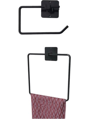 Özbience Pratik Tuvalet Kağıdı ve Havlu Tutucu, Şık ve Kullanışlı Tasarım