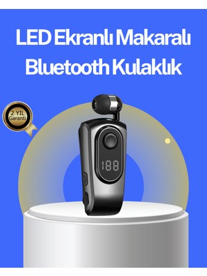 FRY Dijital Ekranlı Bluetooth Kulaklık – Titreşimli Bildirim 25 Saat Kullanım