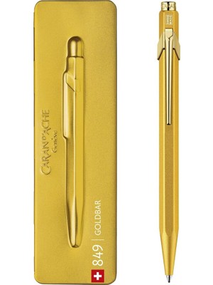Caran D'Ache 849 Goldbar Tükenmez Kalem 849-999