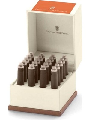 Graf Von Faber-Castell Graf Von Faber Castell Dolma Kalem Kartuşu Yanık Turuncu 141141