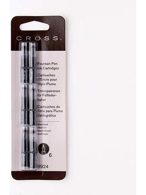 Cross Dolma Kalem Kartuşu Mavi 6 Lı Paket 8920