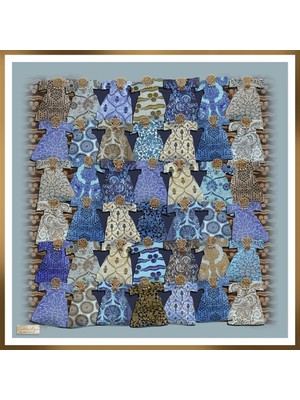 La Boutique 2479-02 Sura Ipek 90X90