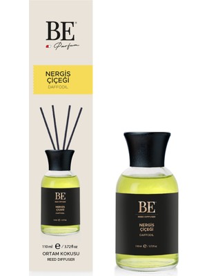 BE Parfüm Nergis Çiçeği Bambu Çubuklu Oda Kokusu 110 ml