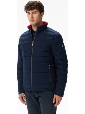 Nautica Erkek Lacivert Regular Fit Çift Taraflı Mont V622744.NRD