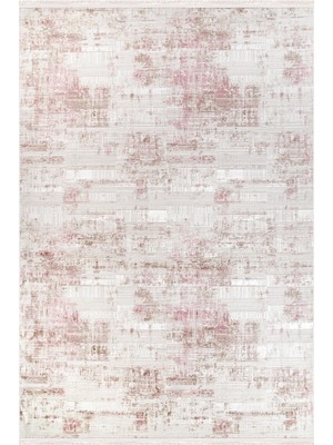 Verrino Halı Rose 02 Pudra Serisi Akrilik Salon Oturma Yatak Odası Halısı