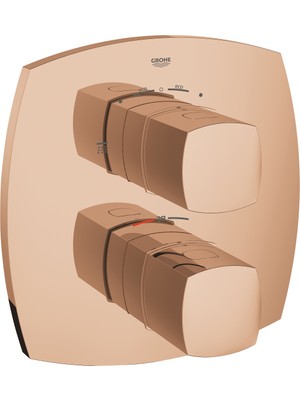 Grohe Grandera 2 Yollu Termostatik Duş Bataryası Warm Sunset - G19937DA0-