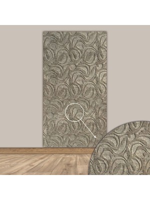 Tink 3D Kendinden Yapışkanlı Akustik Keçe Panel Modern Desenli 52X98 cm 2 Adet(1 M²) Devetüyü