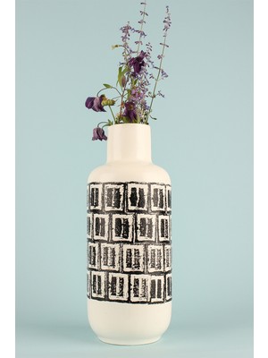 HMY Design Choisir Handmade Seramik Desenli Vazo