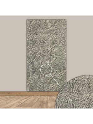 Tink 3D Kendinden Yapışkanlı Akustik Keçe Panel Dalgalı Desenli 52X98 cm 2 Adet(1 M²) Gri