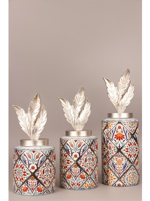 HMY Design Silverdance Handmade Dekoratif Seramik Vazo