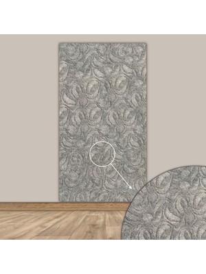 Tink 3D Kendinden Yapışkanlı Akustik Keçe Panel Modern Desenli 52X98 cm 2 Adet(1 M²) Gri