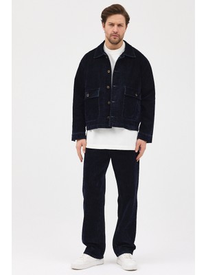 Cosplay Kadife Denim Flok 5 Cep Pantolon