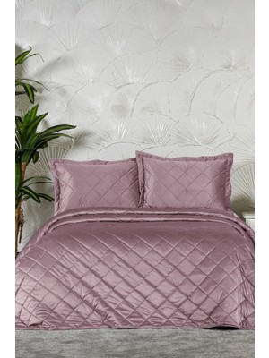 Elart Alice Yatak Örtüsü Çift Kişilik Kadife (240X260 Cm) Gülkurusu