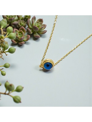 Nova Grup Nazan Boncuklu 14 Ayar Altın Kolye