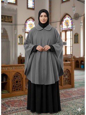 MYMİSİY Polar Panço Boy 90 cm Standart Beden (36--60)