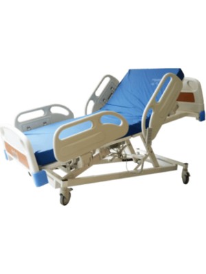 Emek Sağlık Full Abs 4 Motorlu Hasta Karyolası – Yatak ve Serum Askısı ile