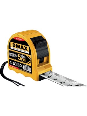 Dmax Profesyonel Çelik Şerit Metre 5M*25MM