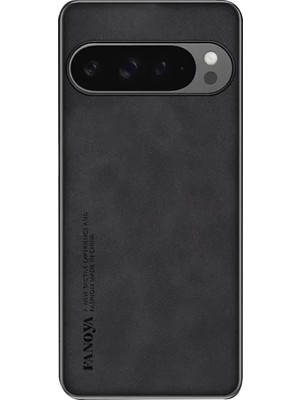 Microcase Google Pixel 10 Için Luxury Leather Series Deri Desenli Plastik Koruma Kılıf - AL8125